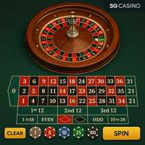 SGCasino - European Roulette - Single Zero Wheel